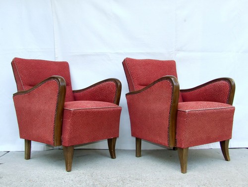 Pair art deco - of,