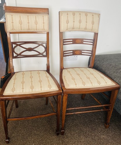 Antique pair mahogany - antique, of