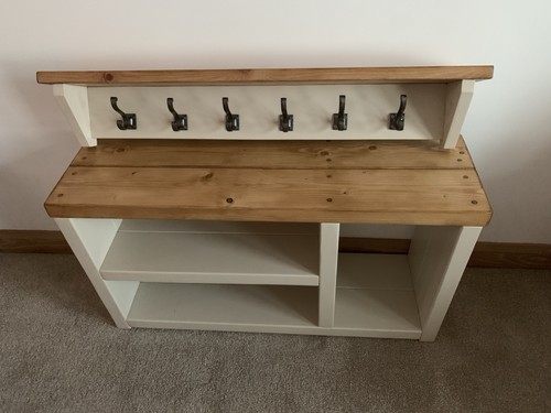 Rustic shoe bench boot rack - shoe,
