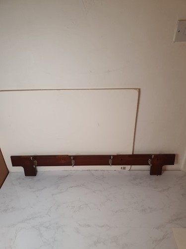 Vtg antique long wood coat - antique?,
