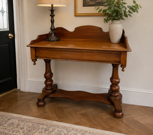 Victorian mahogany hall - mahogany,