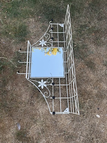 Vintage metal wall mountable - wall,