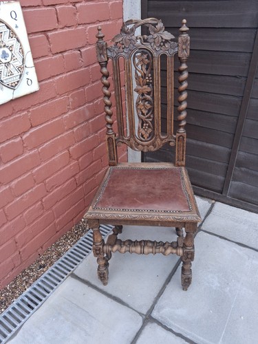 Antique oak barley - oak, hall