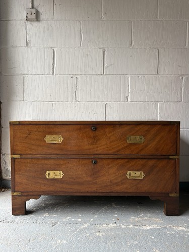 19th century mahogany low - a,