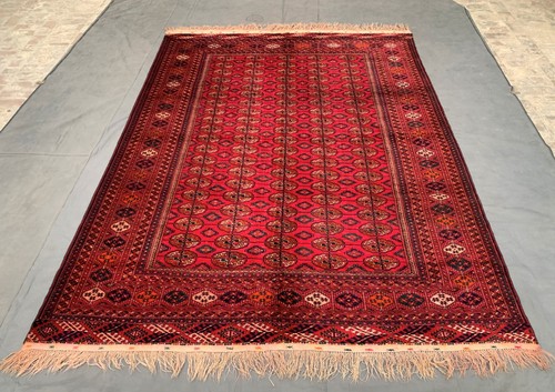 X10 red afghan turkmen - 7'5"x10'8",