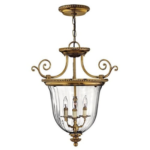 Antique brass ornate hallway - brass,