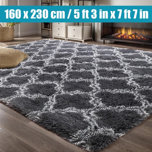 Fluffy rugs large - rugs,