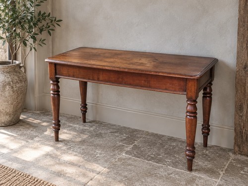 Victorian mahogany console - victorian,
