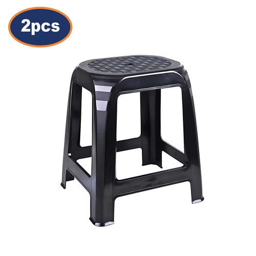Plastic stools 2pcs - plastic,