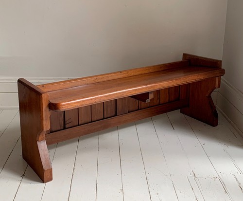 Antique pitch pine - antique, church