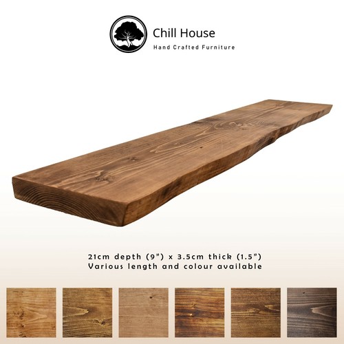 Rustic waney edge - rustic, live
