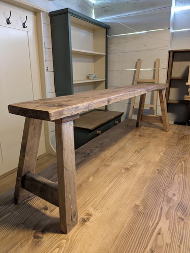 Rustic farmhouse trestle style - rustic,