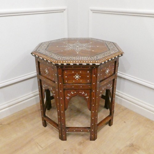 Antique hoshiarpur octagonal - antique,