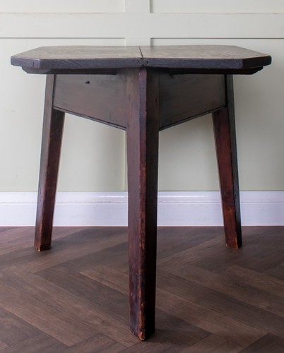 Early 19thc oak elm cricket - 19thc., &