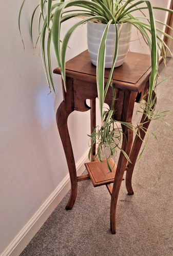 Antique tier wooden plant - antique,