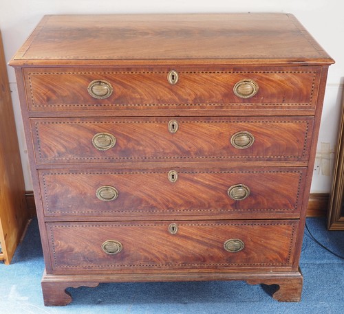 Antique 19th century mahogany - 19th,
