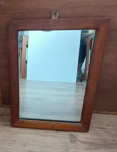 Vintage wooden framed wall - wooden,