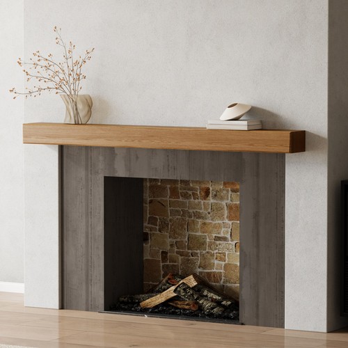 5ft rustic wood beam - 3.5/4/4.5/5ft,