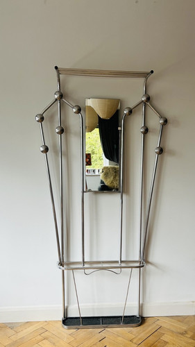 Mid century hallway entrance - century,