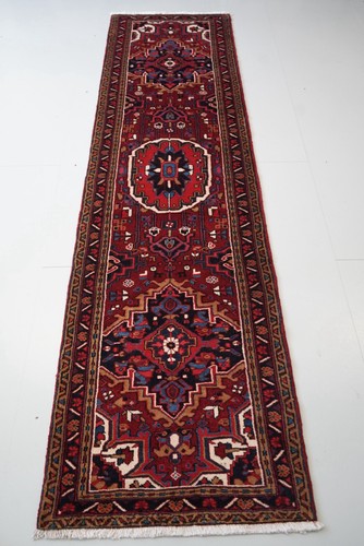 Vintage hand knotted wool - wool, area