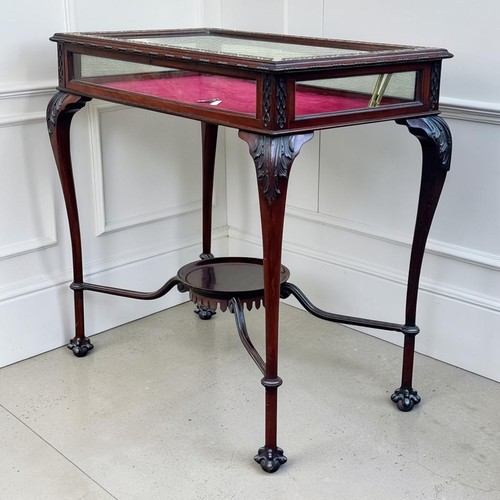 Edwardian mahogany chippendale - mahogany,
